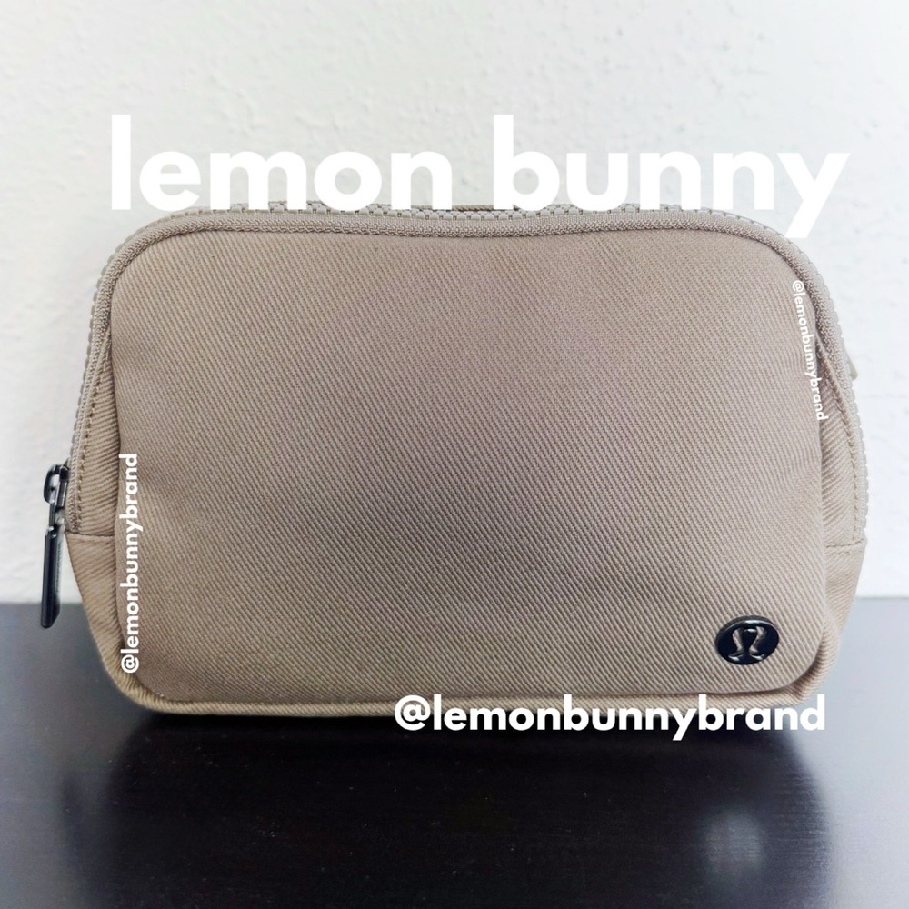 lululemon Everywhere Belt Bag *Canvas (Cotton) in Artifact One Size 1L New NWT
